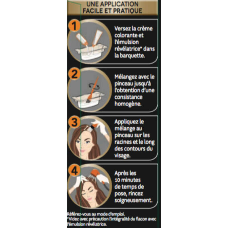 Schwarzkopf Kit Racines Coloration Permanente Châtain R6 Schwarzkopf Kit Racines Coloration Permanente Châtain R6