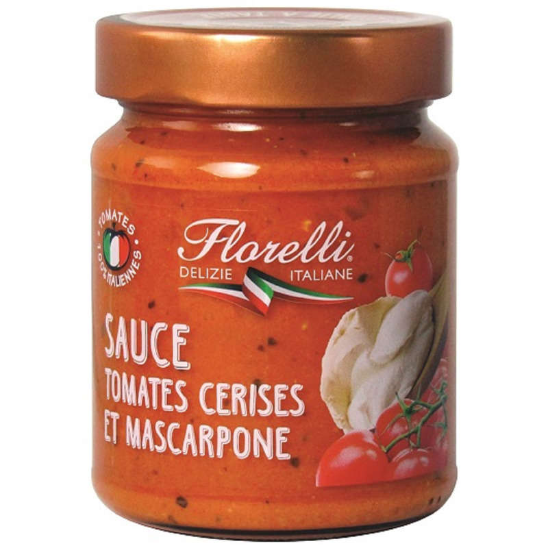 Florelli Sauce Aux Tomates Cerises Et Mascarpone. 250G Florelli Sauce Aux Tomates Cerises Et Mascarpone. 250G