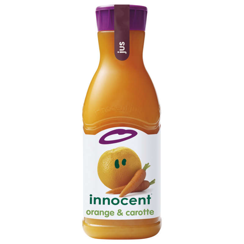 Innocent orange & carrot juice 900ml bottle