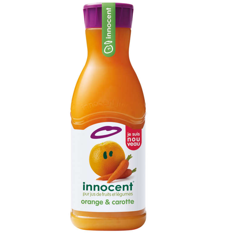 Innocent orange & carrot juice 900ml bottle