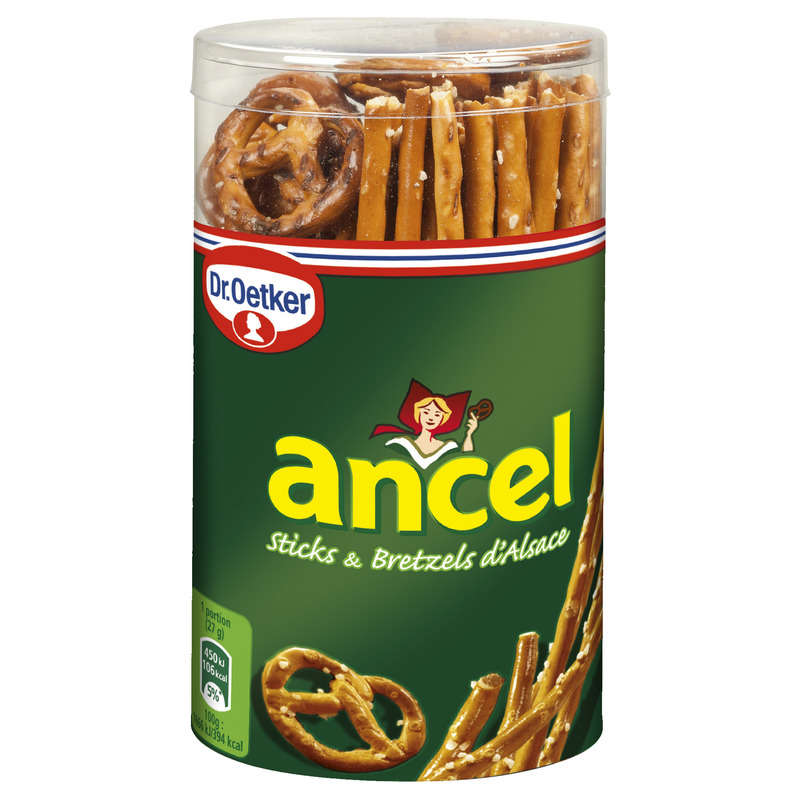 Ancel Mini Assortiment Sticks et Bretzels d'Alsace 137g Ancel Mini Assortiment Sticks et Bretzels d'Alsace 137g