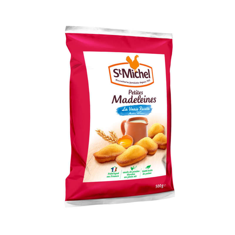 St Michel Small Madeleines 500G St Michel Small Madeleines 500G