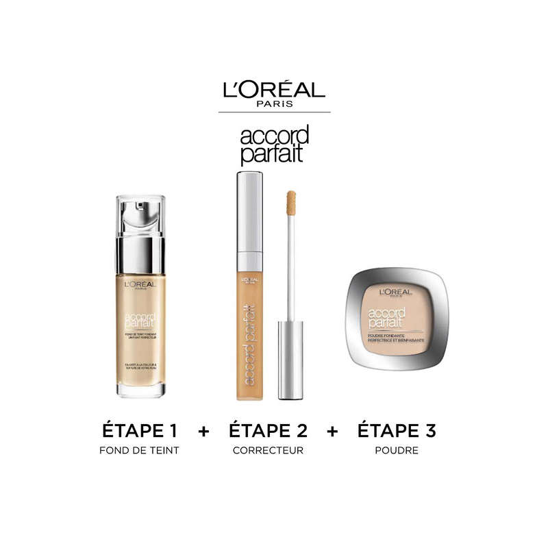 L'Oréal Paris Accord Parfait Fluid Foundation 5N Sand 30ml