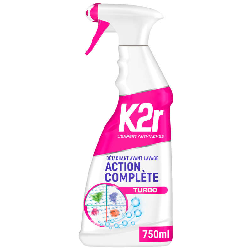 K2R Pre-Wash Stain Remover Complete Action 0.75L K2R Pre-Wash Stain Remover Complete Action 0.75L