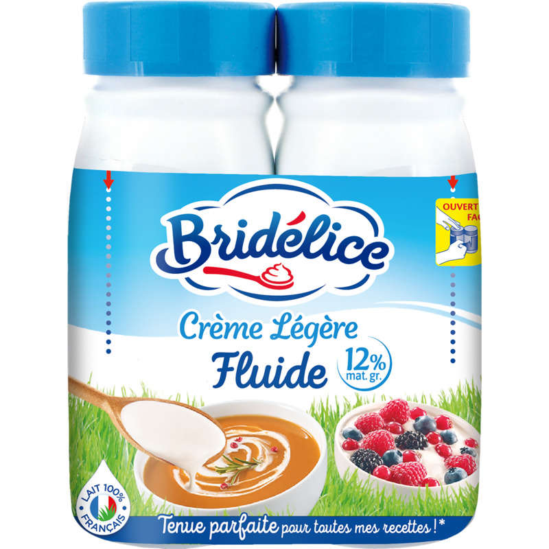 Bridélice Fluide Légère 12% Mat.Gr 2x25cl