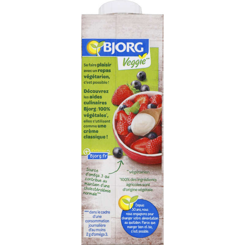 Bjorg Soja cuisine semi thick organic 25cl