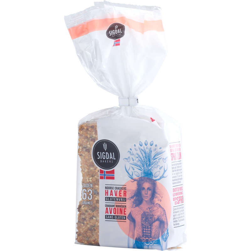 Sigdal Gluten Free Oat Crunches 190G
