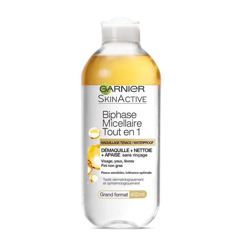 Garnier Biphase Micellar Lotion All-in-1 400ml