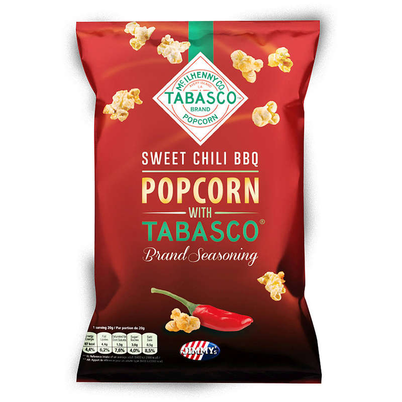 Tabasco Jimmy's Popcorn Sweet Chile BBQ 90G