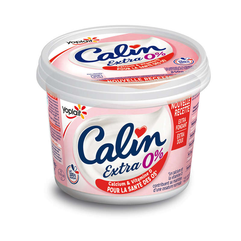 Yoplait Calin Extra Plain White Cheese 0% 850g