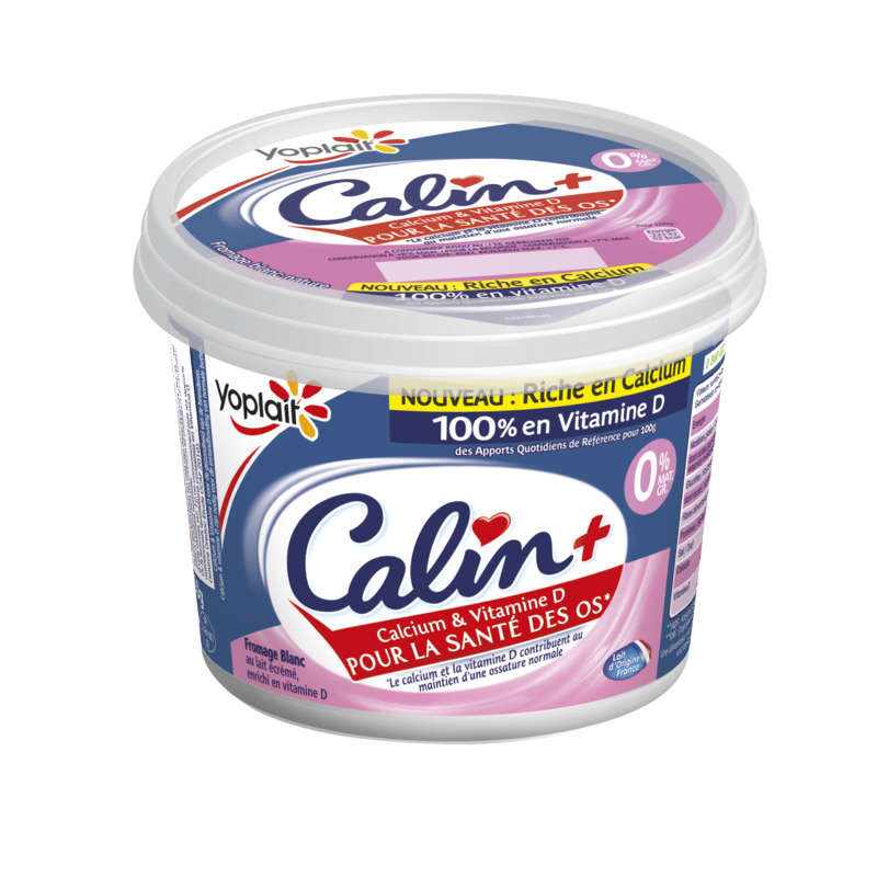 Yoplait Calin Extra Plain White Cheese 0% 850g