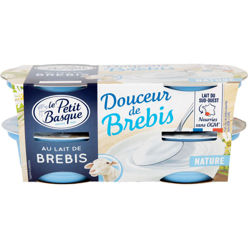 Le Petit Basque Natural sheep's milk sweetness 4x100g