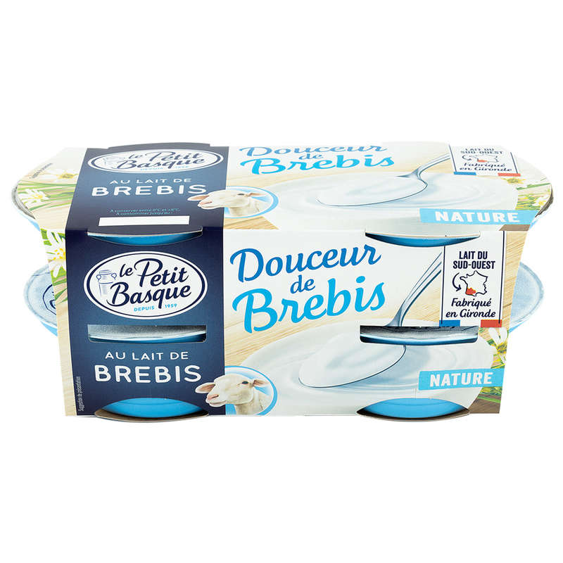 Le Petit Basque Natural sheep's milk sweetness 4x100g