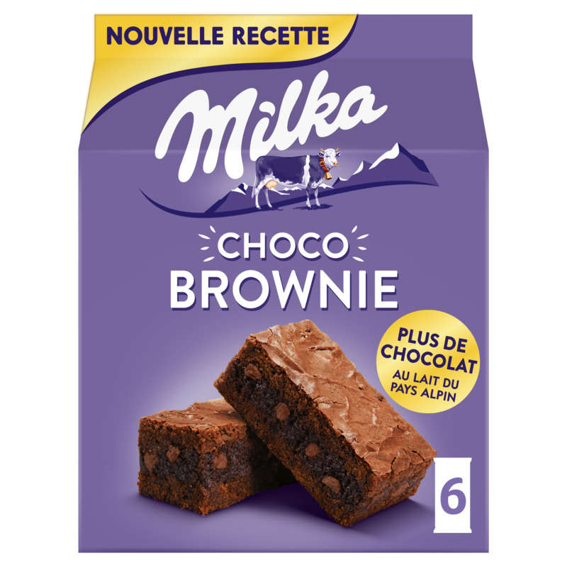 Milka Choco Brownie Cakes 180g Milka Choco Brownie Cakes 180g