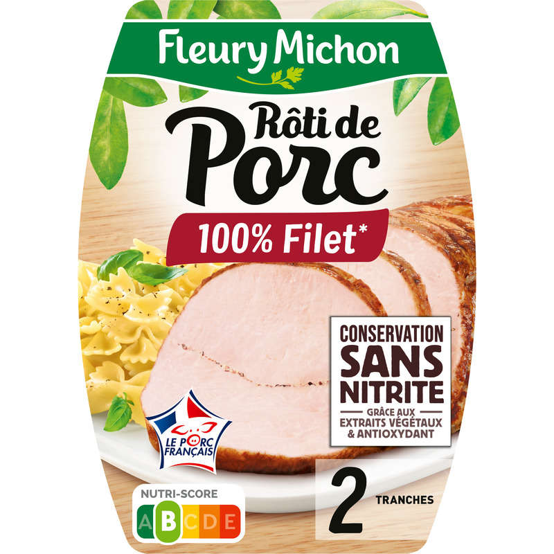 Fleury Michon Rôti De Porc Supérieur X2 Fleury Michon Rôti De Porc Supérieur X2