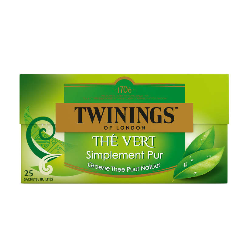 Twinings Simply Pure Green Tea 25 Bags 50G