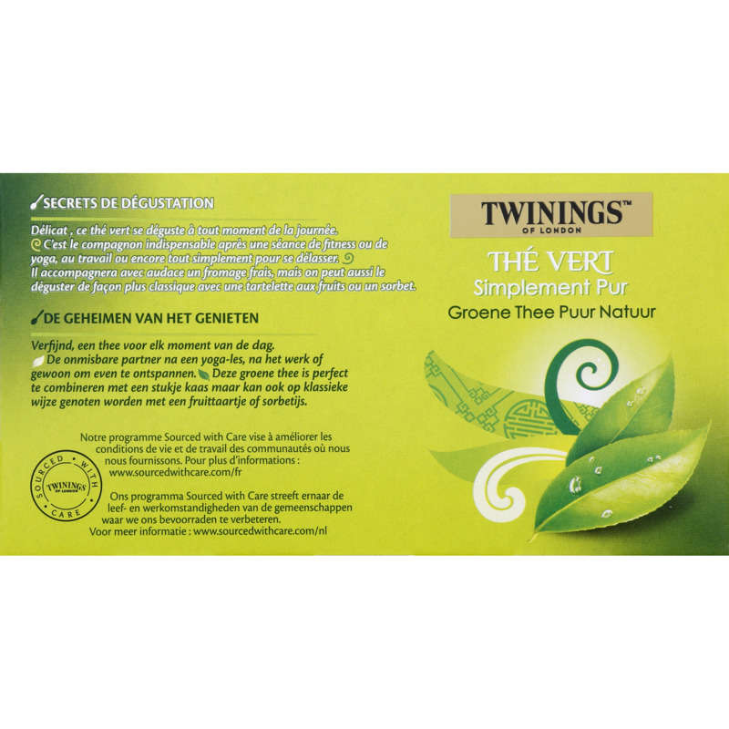 Twinings Simply Pure Green Tea 25 Bags 50G