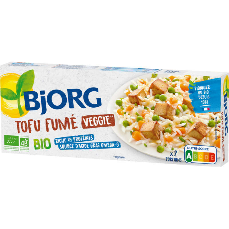 Bjorg Organic Smoked Tofu 2x100g Bjorg Organic Smoked Tofu 2x100g