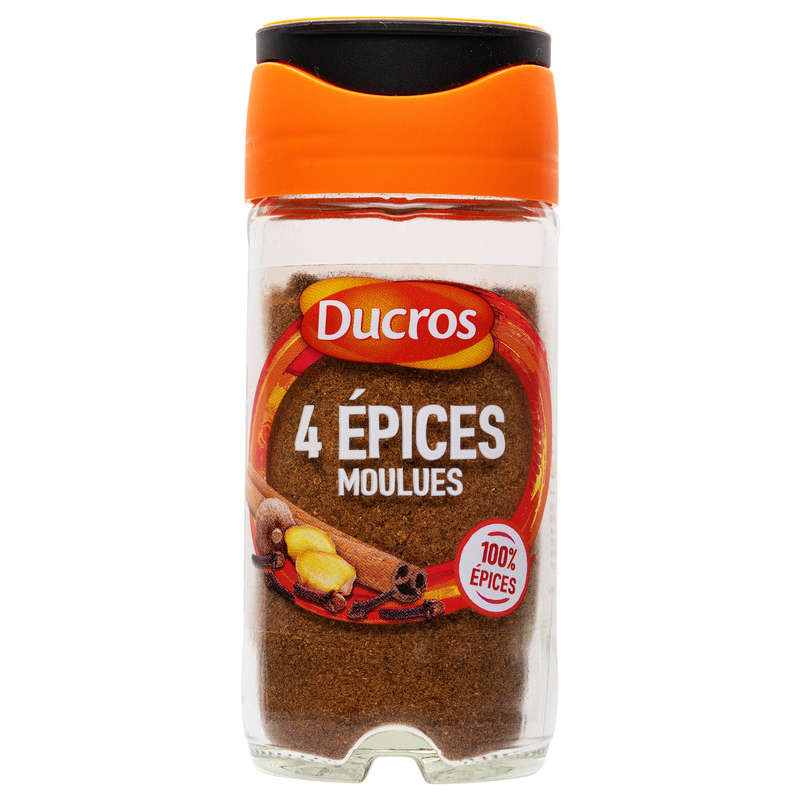 Ducros Quatre Épices Moulues 37G Ducros Quatre Épices Moulues 37G