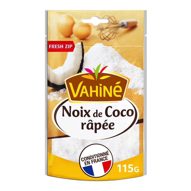 Vahiné Noix de Coco râpée 115g Vahiné Noix de Coco râpée 115g