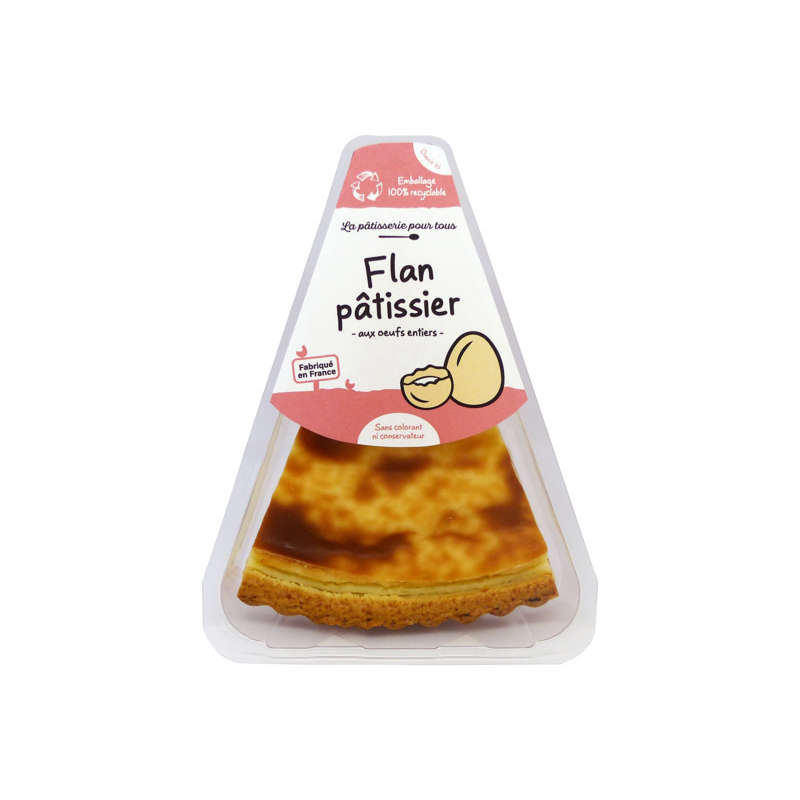 Atelier Georget Part de Flan Nature 140g Atelier Georget Part de Flan Nature 140g