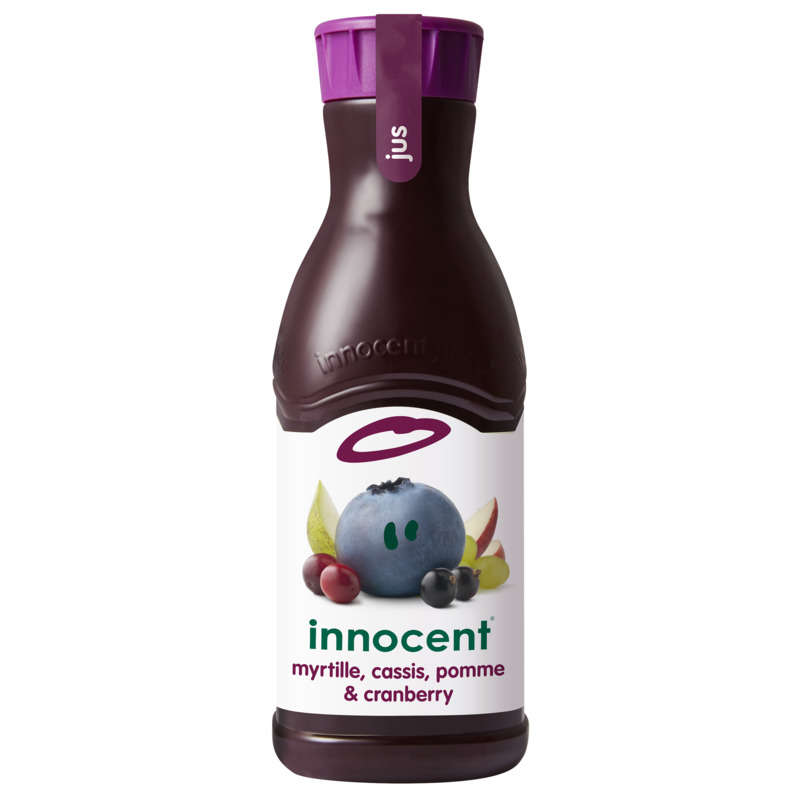 Innocent blueberry blackcurrant apple cranberry juice 90cl bottle