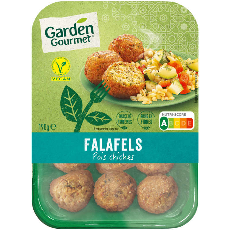 Garden Gourmet Falafels Pois chiches 190g Garden Gourmet Falafels Pois chiches 190g
