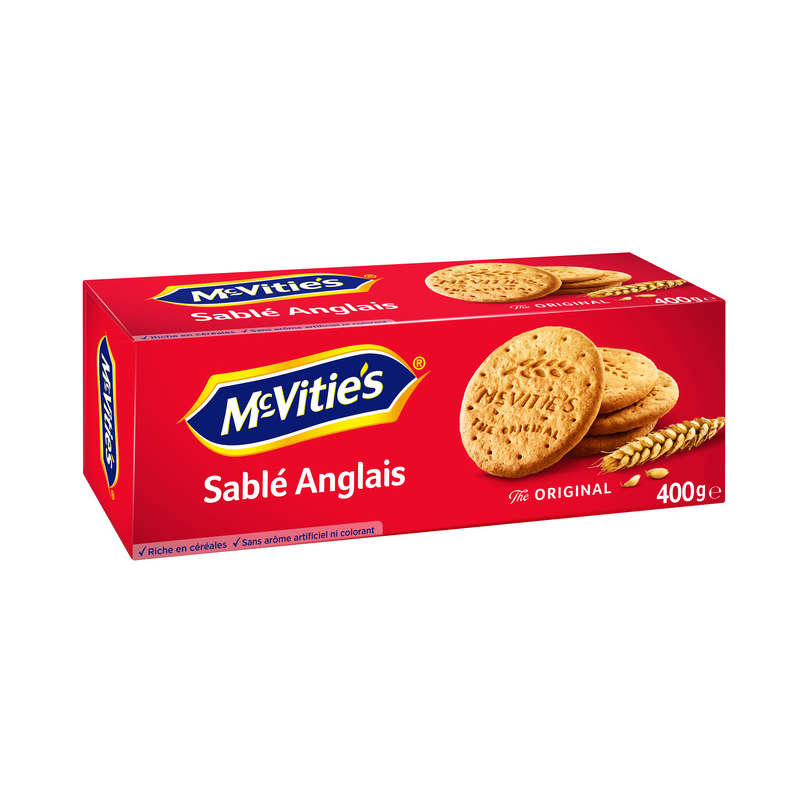 Mc Vitie's Biscuits Sablés Anglais 400g Mc Vitie's Biscuits Sablés Anglais 400g