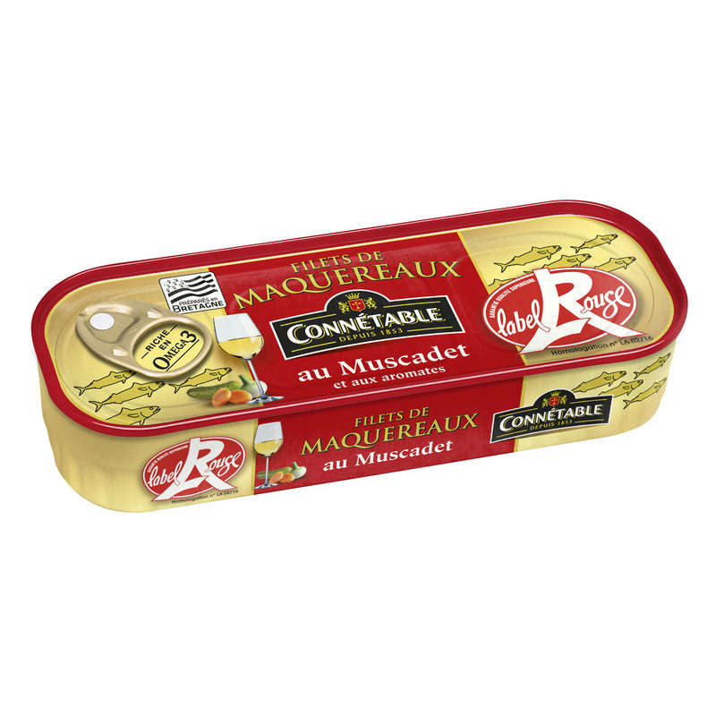 Constable Mackerel Fillets with Muscadet 176G