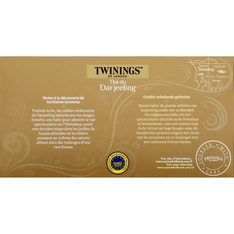 Twinnings Darjeeling Black Tea Fruity & Woody 25 Bags - 50G