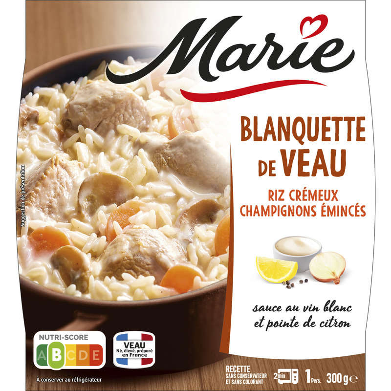 Marie Blanquette of Veal 300g