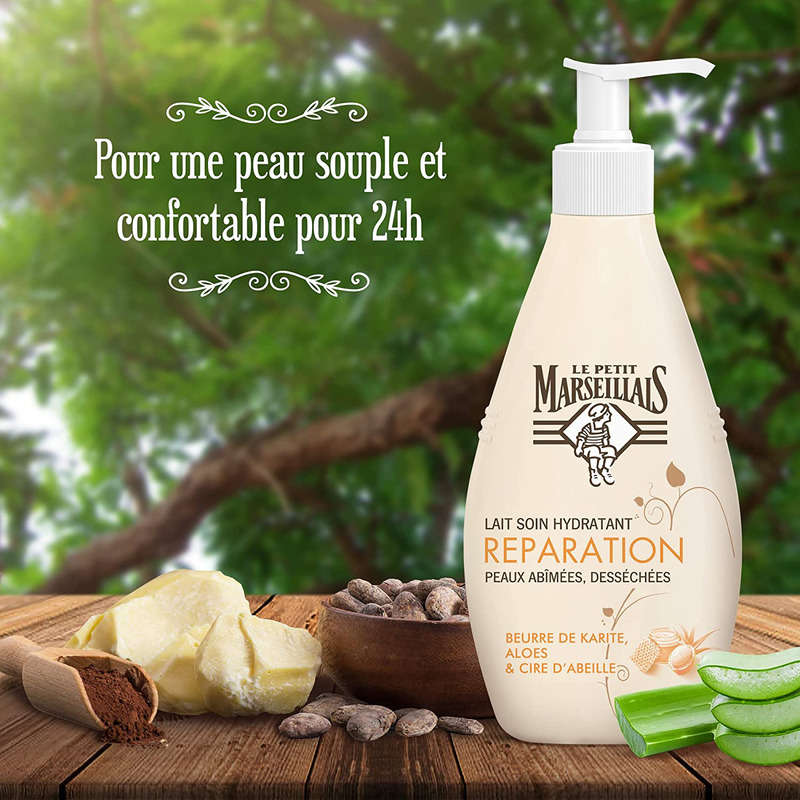 Le Petit Marseillais Repairing Milk for Damaged, Dry Skin 250ml
