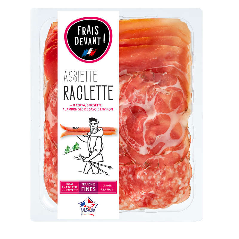 Frais Devant Assiette Raclette 140g Frais Devant Assiette Raclette 140g