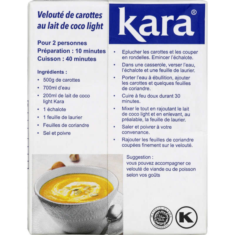 Kara light coconut milk 20cl