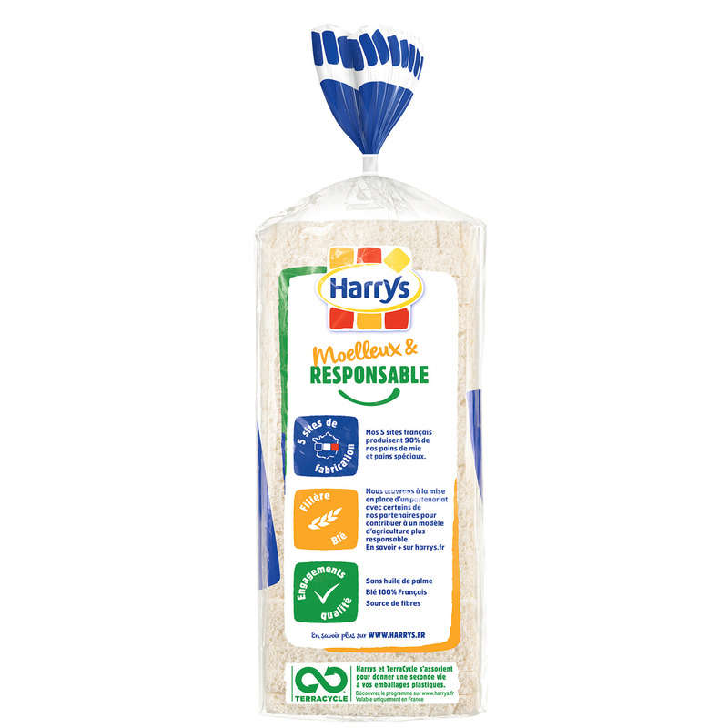 Harrys Bread 100% Mie Nature 500g