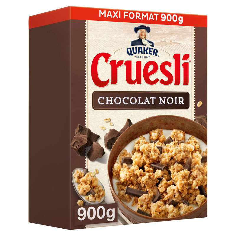 Quaker Cruesli Dark Chocolate maxi size 900g