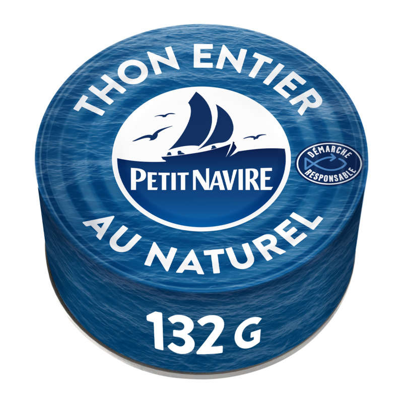 Petit Navire Whole Albacore Tuna in Natural 93g
