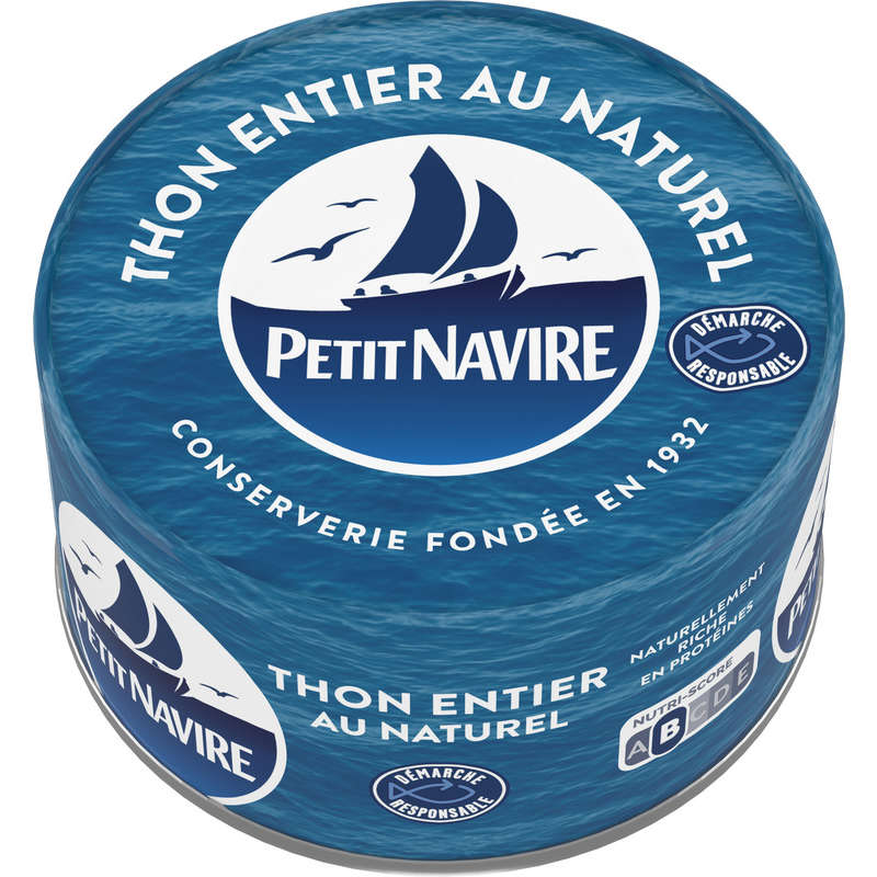 Petit Navire Whole Albacore Tuna in Natural 93g