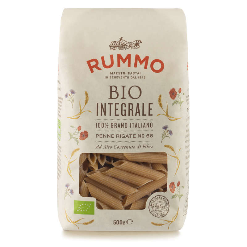 Rummo Penne rigate n°66 bio 500g Rummo Penne rigate n°66 bio 500g