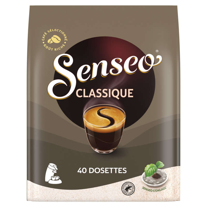 Senseo Café Classique x40 dosettes 277g Senseo Café Classique x40 dosettes 277g