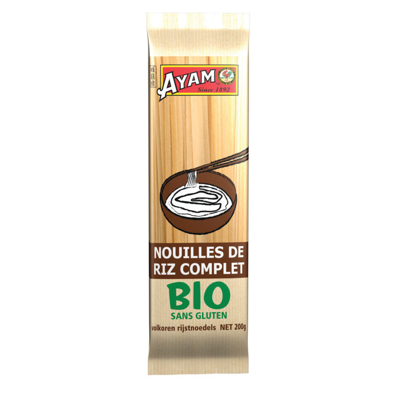 Ayam Organic Whole Rice Noodles 200G Ayam Organic Whole Rice Noodles 200G