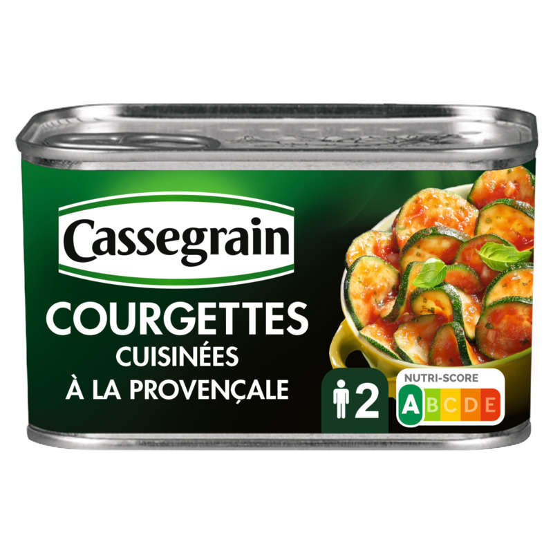 Cassegrain Provencal Cooked Zucchini 375g