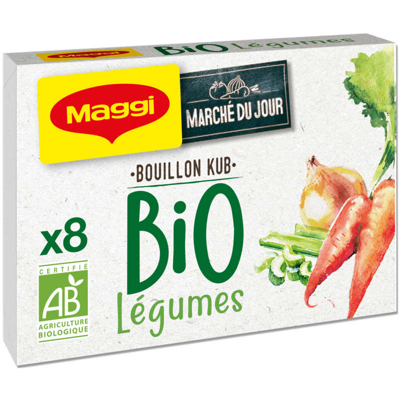 Maggi Bouillon BIO Légumes 80g Maggi Bouillon BIO Légumes 80g