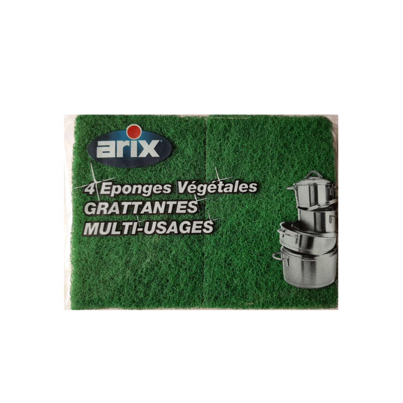 Arix Multi-Purpose Vegetable Scrubbing Sponges X4 Arix Multi-Purpose Vegetable Scrubbing Sponges X4
