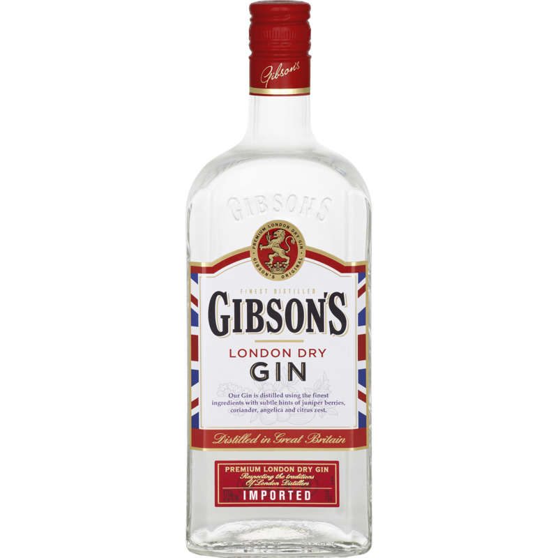 Gibson'S London Dry Gin 37.5° 70Cl