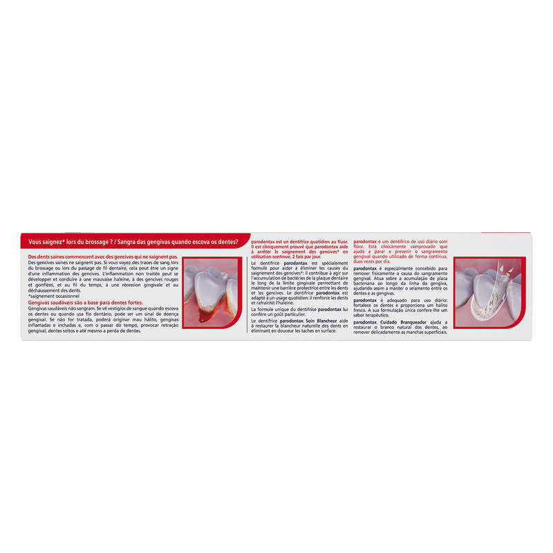 Parodontax Whitening Care Toothpaste 75ml