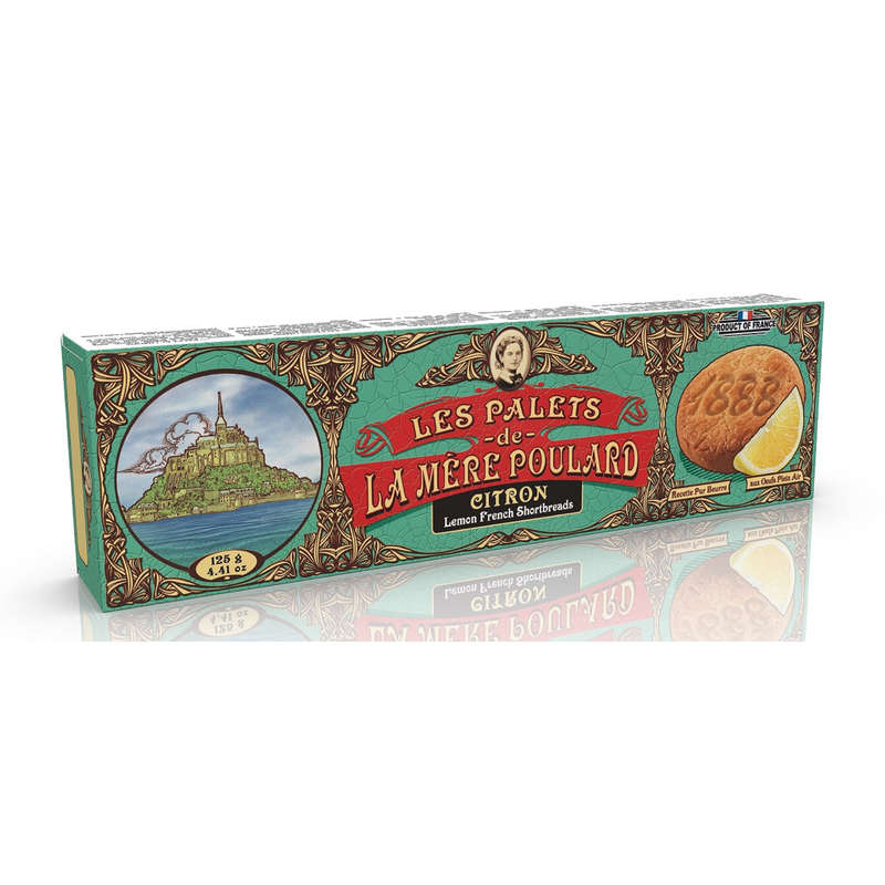 Mother Poulard Lemon Palets Case 125g Mother Poulard Lemon Palets Case 125g