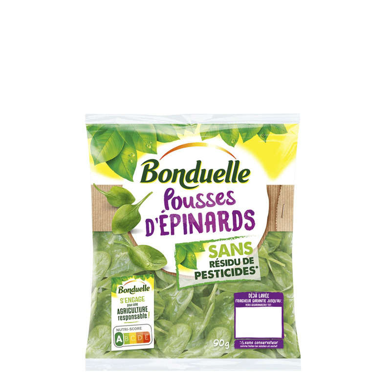 Bonduelle spinach 90g