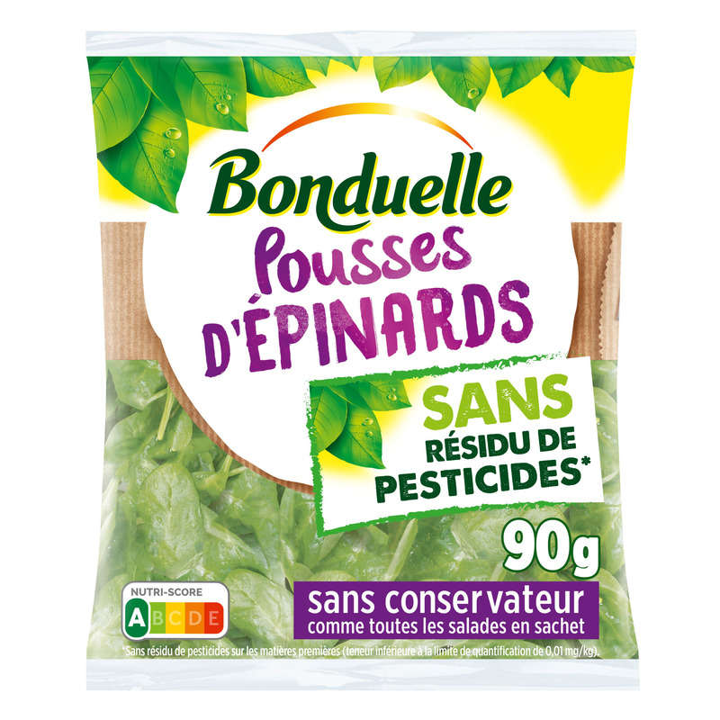 Bonduelle spinach 90g