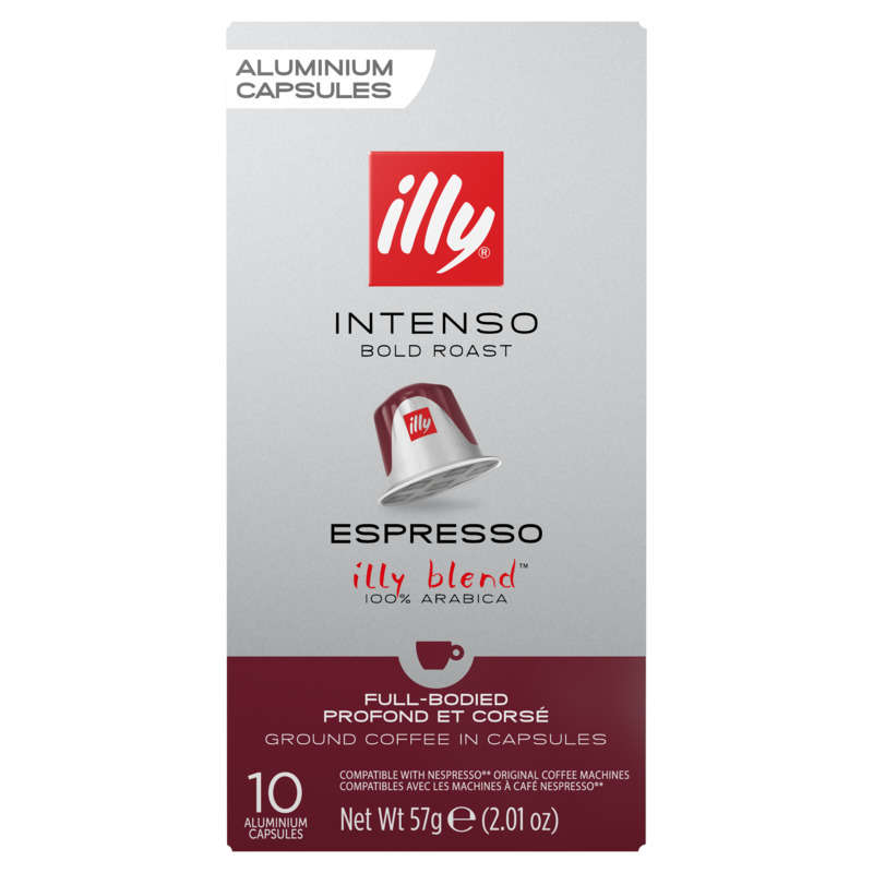Illy Café Espresso Intenso 100% Arabica x10 capsules 57g Illy Café Espresso Intenso 100% Arabica x10 capsules 57g